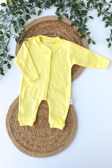 1-3-6 AY DÜZ RENK MANŞETLİ TULUM SARI
