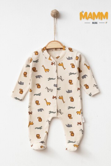 1-3-6 AY HAYVANLAR ALEMİ DESENLİ PATİKLİ TULUM