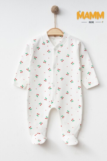 1-3-6 AY KÜÇÜK KİRAZ DESENLİ PATİKLİ TULUM