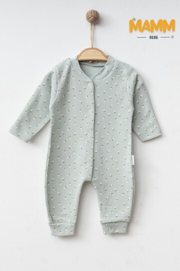 1-3-6 AY ÇİÇEK DESENLİ MANŞETLİ TULUM