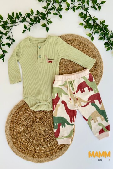 3-12 AY SUPER DİNO BADİLİ TAKIM YEŞİL