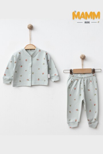 3-6-9 AY LALE PİJAMA TAKIMI ÇAĞLA YEŞİLİ