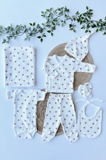 7Lİ HASTAHANE ÇIKIŞ SETİ LOVE