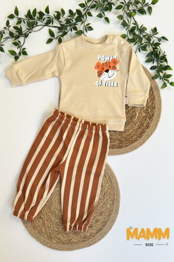 9-18 AY TİGER BASKILI TAKIM