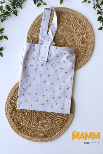 KARAHİNDİBA DESENLİ EMZİRME ÖNLÜĞÜ GRİ