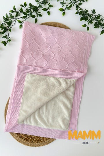 PETEK DESEN BEBE BATTANİYESİ MAVİ