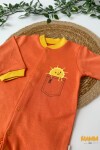 0-3 AY GÜNEŞ DESENLİ PATİKLİ TULUM SARI YAKA
