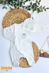 0-6 AY EKOSE DESEN PATİKLİ ŞAPKALI TULUM