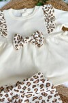 3-12 AY LEOPAR DESENLİ İKİLİ TAKIM EKRU