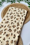ÇİFT KATLI LEOPAR DESENLİ PENYE BATTANİYE